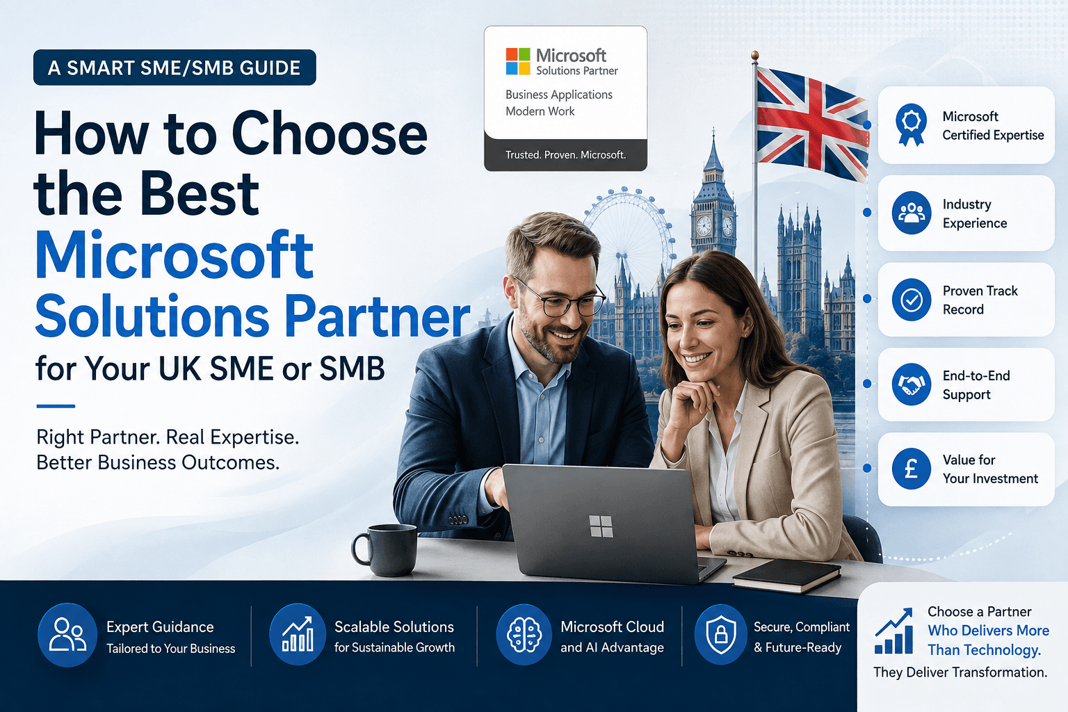 How to Choose the Best Microsoft Solutions Partner for Your UK SME or SMB