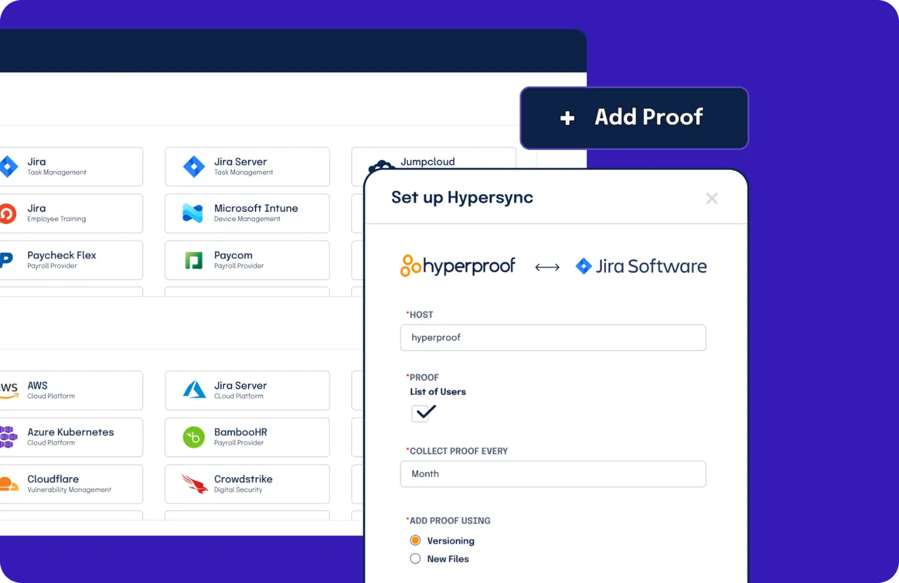Evidence collection and audit request dashboard