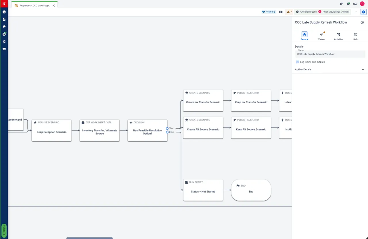 Orchestrating planning work across functions in Maestro