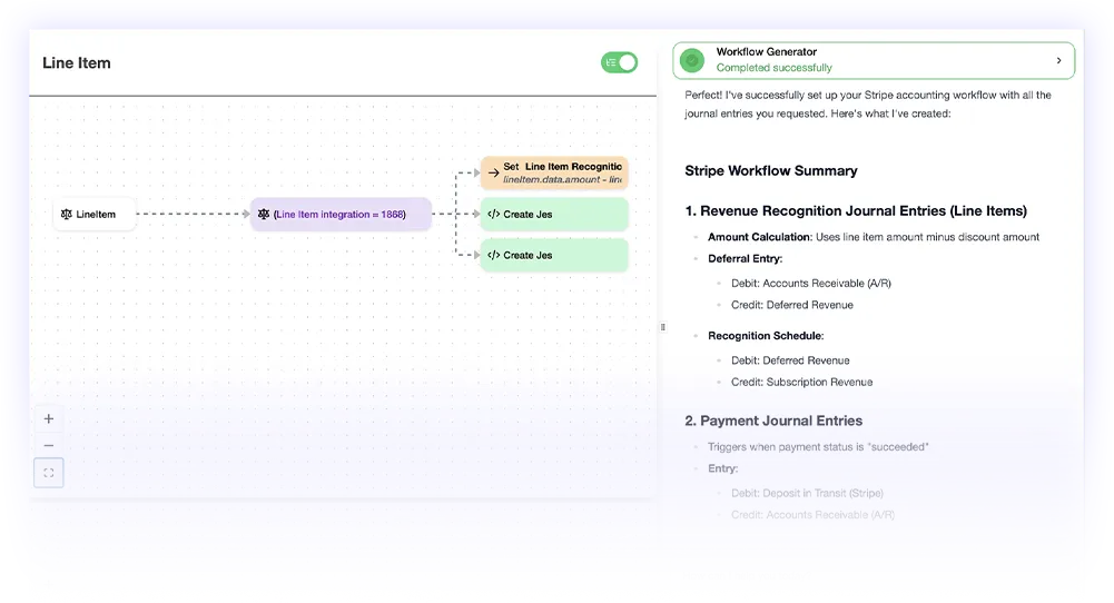 Luca AI workflow builder