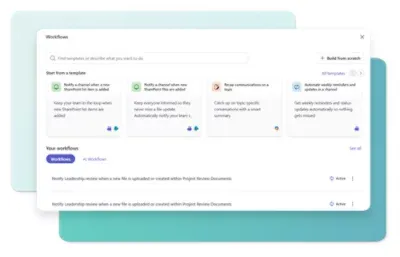 Automated workflows across SharePoint and Teams