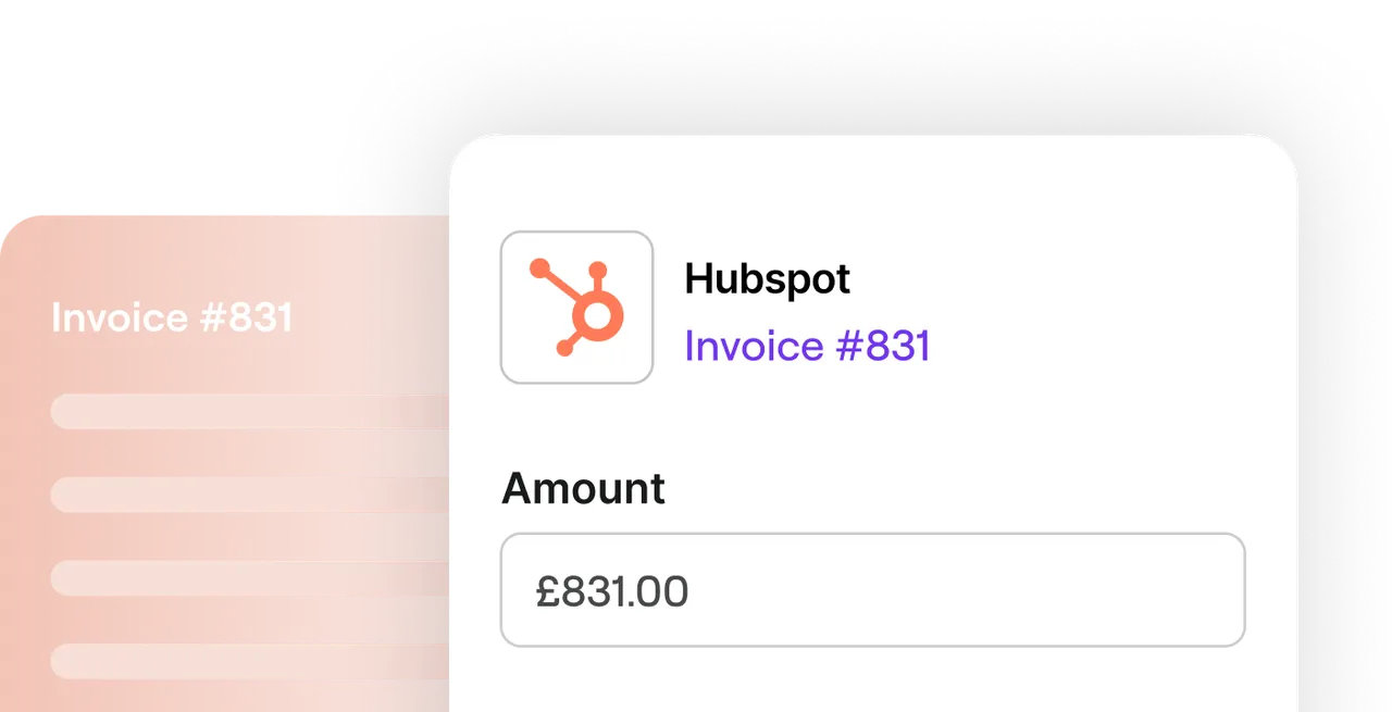 Expense and invoice management interface