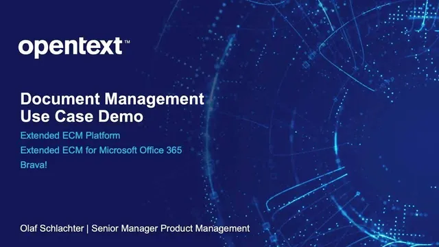 Demo video