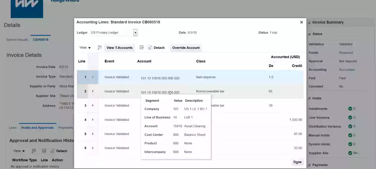 oracle erp manufacturing